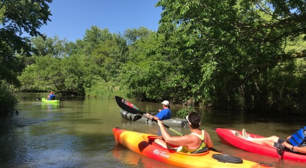 Spend An Afternoon Taking A Delightful Kayak Paddling Tour In Kearney, Nebraska This Summer