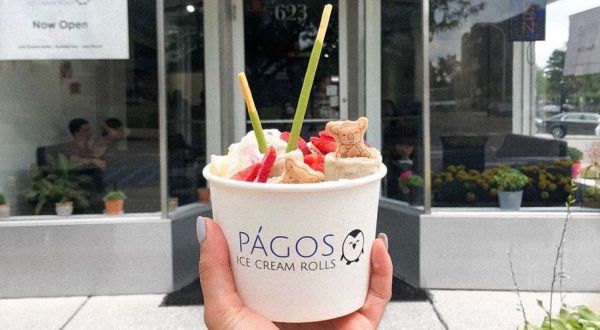 Rolled Ice Cream Is A Spectacular Sweet Treat You Need To Try At Págos Ice Cream In Michigan