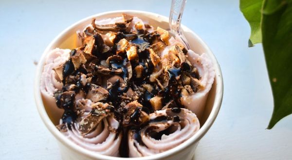 Rolled Ice Cream Is A Brand-New Sweet Treat You Need To Try At Rolled Cold Creamery Ice Cream In Pennsylvania