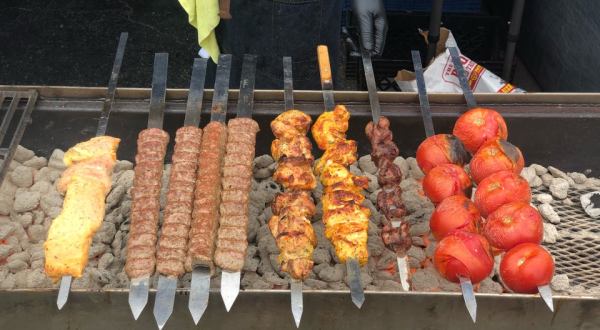 The Best Kebabs In Southern California Are Freshly Grilled At Tehran Market In An Unassuming Parking Lot