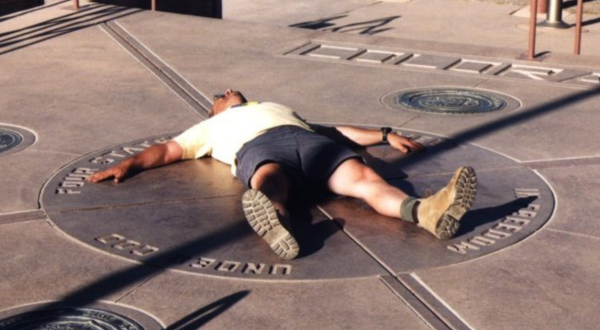 You Can Stand In Four Different States At Once At The Four Corners In Colorado