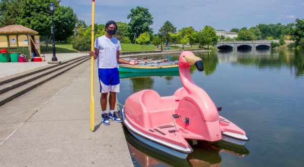 Rent Your Own Floatmingo In Buffalo This Summer Right On Hoyt Lake