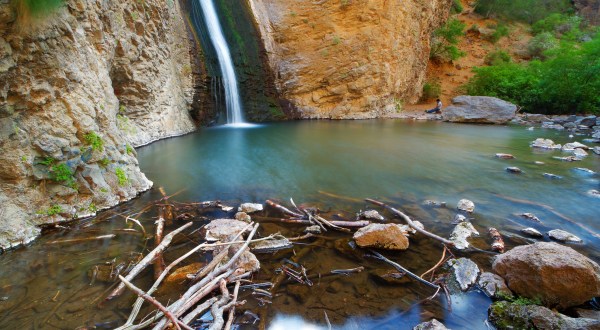 Jump Creek Falls Is A Short And Sweet Trail That Leads To A Dazzling Waterfall Swimming Hole In Idaho
