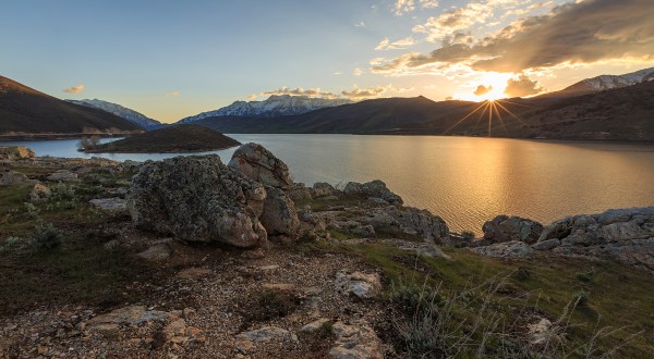 The Waters At Deer Creek Reservoir In Utah Are Perfect To Explore On A Summer Day