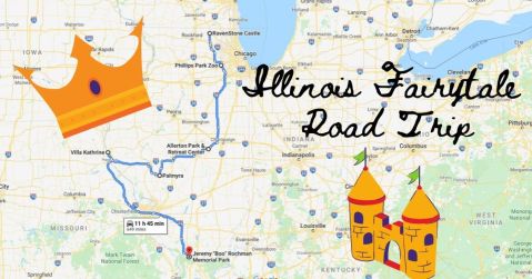 The Fairytale Road Trip That'll Lead You To Some Of Illinois' Most Magical Places