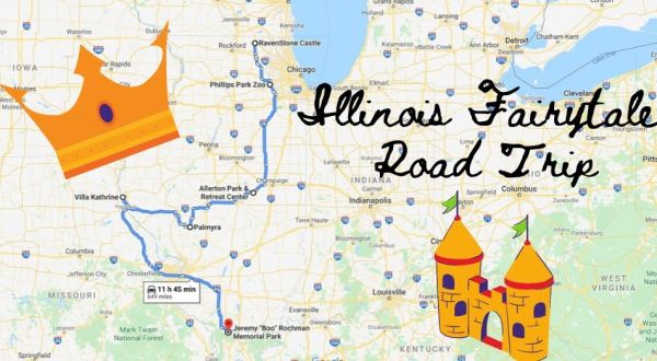 The Fairytale Road Trip That’ll Lead You To Some Of Illinois’ Most Magical Places