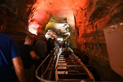 Howe Caverns Is The Deepest Place That You Can Venture To In New York And There’s Even A Boat Ride