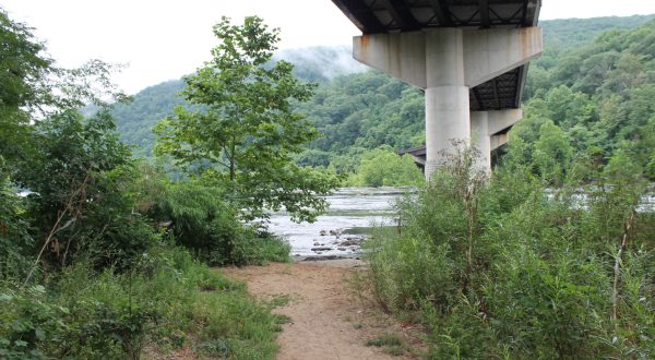 Follow A Sandy Path To The Waterfront When You Visit The Shenandoah River In West Virginia