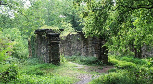 Stroll Through Massive Ruins At The Head Of A Neon Green Canal On This Easy But Astonishing West Virginia Trail