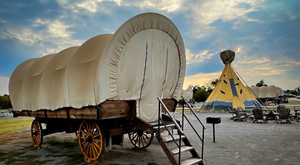There’s A Covered Wagon Campground In Oklahoma And It’s A Unique Overnight Adventure