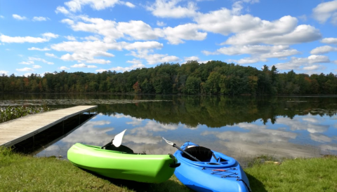 There Are Nine Lakes To Explore Within The Bounds Of Yankee Springs Recreation Area In Michigan