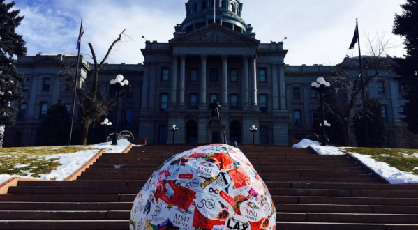 Saul the Sticker Ball Is A Quirky Colorado Attraction That Is As Odd As It Sounds