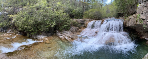 With Emerald Streams And A Waterfall, Saint Mary's Falls Trail Is A Hiker's Paradise