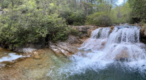 With Emerald Streams And A Waterfall, Saint Mary’s Falls Trail Is A Hiker’s Paradise