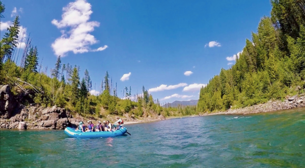 Glacier Guides Takes You Whitewater Rafting Through Montana’s Most Famous Park