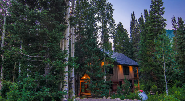 You’ll Be Surrounded By A Lush Forest At This Pretty Mountain Cabin At Solitude Resort In Utah