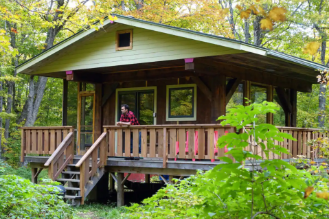 Stay In This Cozy Little Forest Cabin In Minnesota For Less Than $100 Per Night
