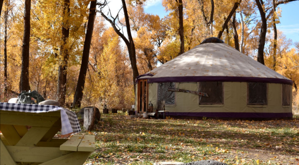 The Dreamy Yurts Along The Gunnison River Are In An Idyllic Setting, Making Them An ideal Summer Destination In Colorado