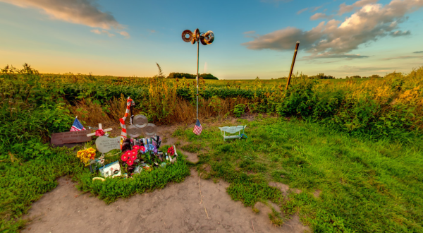 Iowa’s Buddy Holly Memorial Is A Quintessential Roadside Attraction
