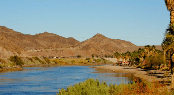 Walk Along The Riverside For Stunning Mojave Desert Views At Colorado River Heritage Park In Nevada
