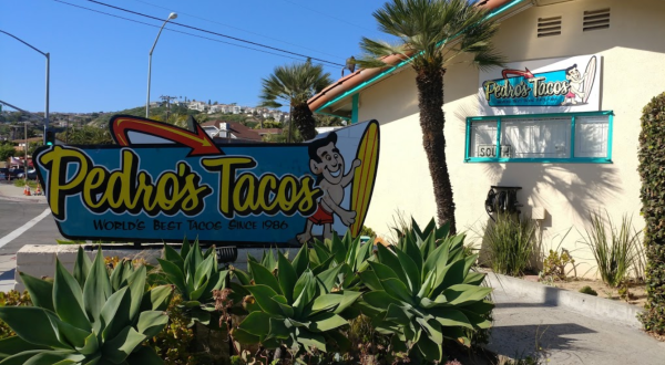 Your Mouth Won’t Stop Watering Once You Catch A Glimpse Of The Tasty Tacos At Pedro’s Tacos In Southern California