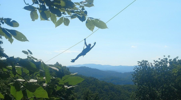 Soar Above The Trees On The Longest, Fastest, And Tallest Zip Line In Virginia At Hungry Mother Adventure Park