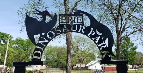Feel Like You're Stomping Through The Age Of Dinosaurs At The Educational Erie Dinosaur Park In Kansas