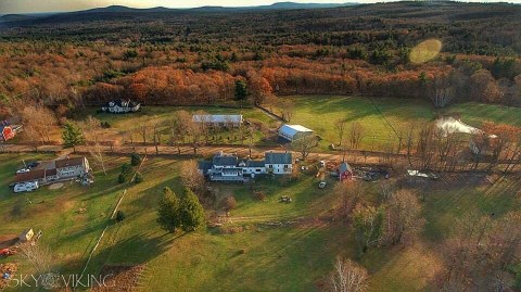 Stay On Top Of A Mountain At Top Of The Ridge Farm For The Best New Hampshire Views