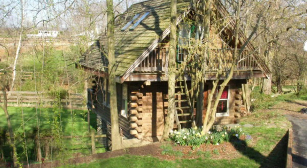 Stay In This Cozy Little Log Cabin In Maryland For Less Than $100 Per Night