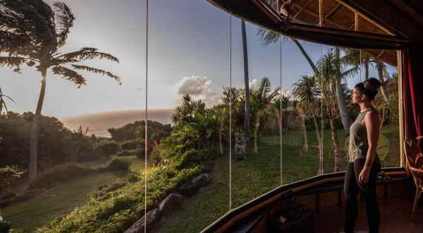 You Can Rent Your Own Private Bamboo Temple With Gorgeous Ocean Views In Hawaii