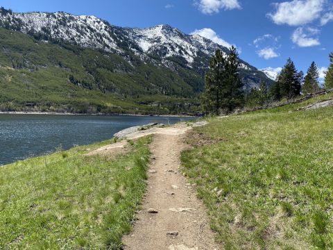 With A Lake And A Surprise Waterfall, The Lake Como Loop Trail Is The Ideal Montana Summer Hike