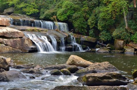 You'll Find Waterfalls Around Every Bend At Gorges State Park In North Carolina