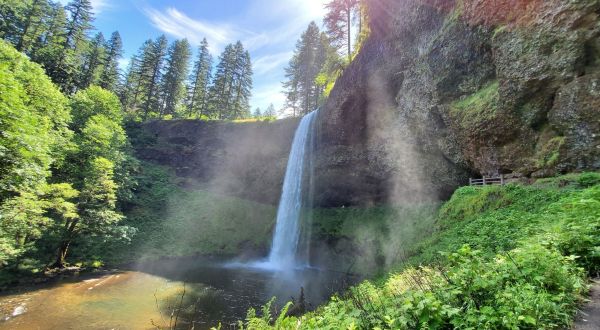 Take A Relaxing Stroll Through Silver Falls State Park And Discover A Dazzling View To Remember In Oregon