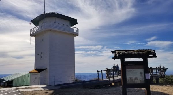 The Little-Known Fire Tower, Boucher Hill Fire Lookout, Offers A Breathtaking View of Southern California Like You’ve Never Seen Before