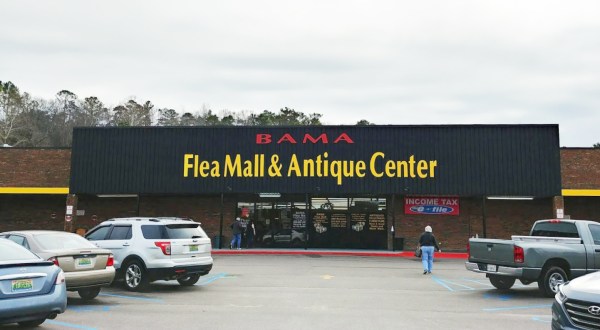 You’ll Find All Kinds Of Treasures At Bama Flea Mall & Antique Center In Alabama