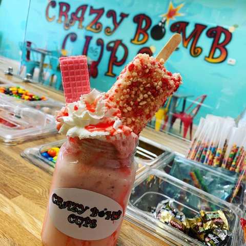 Crazy Bomb Cups Serves Some Of The Wackiest Ice Cream In Albuquerque, New Mexico