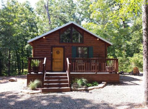 Enjoy The Beauty Of Broken Bow In One Of Six Cabins At Pine Knot Cabins In Oklahoma