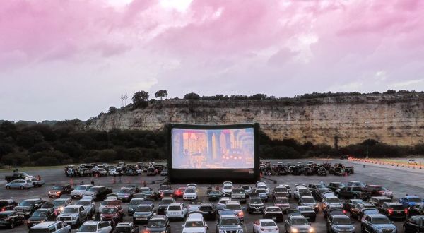 One Of The Best Drive-In Theaters In America Is Rooftop Cinema Club Here In Texas