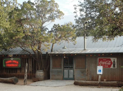 Chow Down On Mouthwatering Steak And Spend The Night In A Rustic Cabin At Perini Ranch Steakhouse In Texas