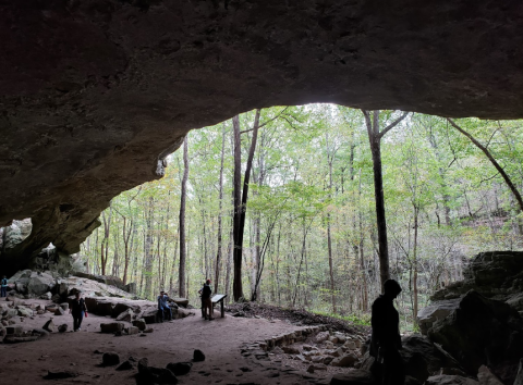 History And Nature Collide Along Indian Rock House Trail In Arkansas