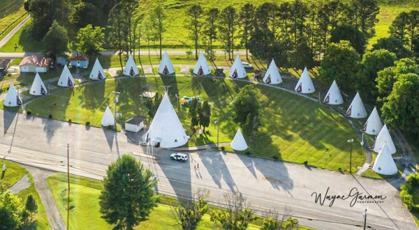 Stay In An Air-Conditioned Tepee For A Unique Overnight At Wigwam Village In Kentucky