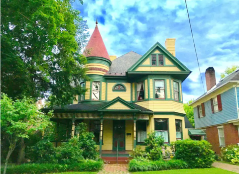 Stay The Night In This Victorian Mansion In Maryland That's Whimsical As Can Be