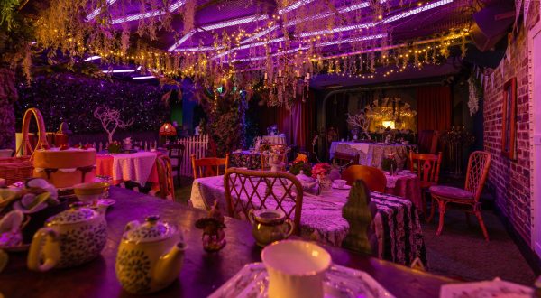 Climb Down The Rabbit Hole And Enjoy A Fully Immersive, Topsy-Turvy Alice in Wonderland Cocktail Hour In Colorado
