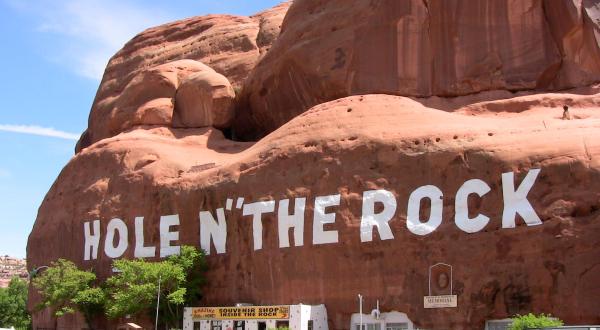 Hole N’ The Rock In Utah Just Might Be The Strangest Tourist Trap Yet