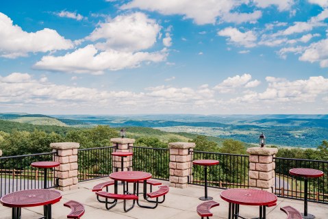 Drink In Sensational Views Of Jim Thorpe At Roadies Restaurant And Bar In Pennsylvania