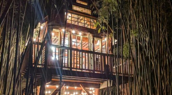 Stay Overnight At This Spectacularly Unconventional Treehouse In Georgia
