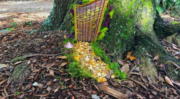Enjoy A Magical Garden Experience Finding The Enchanted Fairy Doors At Leu Gardens In Florida