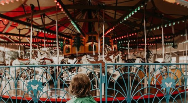 The Beloved Joyland Carousel Is Restored And Rideable At The Wichita Botanica Gardens