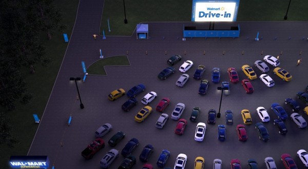 Special Drive-In Theaters For Families Will Be At Walmart Stores Across The Nation, And You Can Find Them In New Mexico