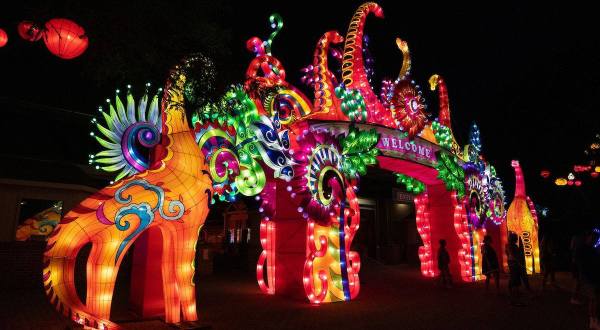 You Can Drive Or Walk Through The Mesmerizing Asian Lantern Festival In Ohio This Year